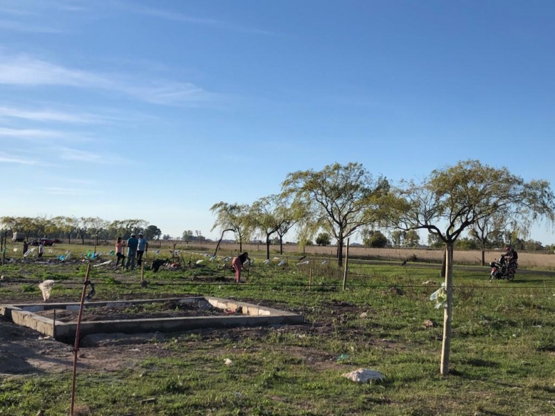 Galli radic denuncia por la toma de terrenos y espera el desalojo